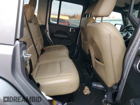 2018 Jeep Wrangler Unlimited Sahara with VIN 1C4HJXEG9JW118965, listed as a Copart auction lot 88117235 with 95,840 mi miles and Salvage title. Bid and sale history available at DreamBid. Image 11.