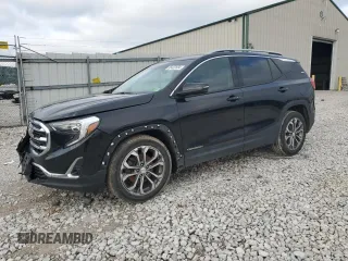 2018 GMC Terrain SLT with VIN 3GKALVEX5JL144330, listed as a Copart auction lot 85432684 with 95,737 mi miles and Salvage Title. Bid and sale history available at carsss.com. Image 1.