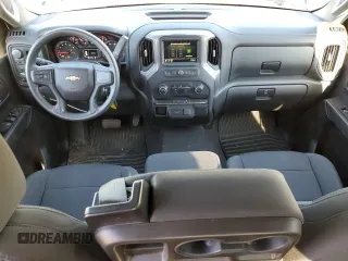 2019 Chevrolet Silverado 1500 Custom with VIN 1GCRYBEH8KZ372128, listed as a Copart auction lot 61106394 with 24,289 mi miles and Salvage Title. Bid and sale history available at DreamBid. Image 8.