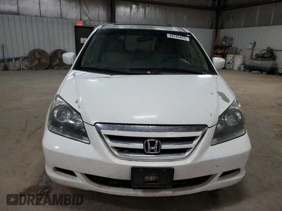 2006 Honda Odyssey EX-L with VIN 5FNRL38766B029207, listed as a Copart auction lot 50245425 with 271,920 mi miles and Salvage Title. Bid and sale history available at carsss.com. Image 5.
