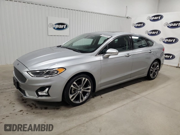 2020 Ford Fusion Titanium with VIN 3FA6P0K93LR193398, listed as a Copart auction lot 54549335 with 117,785 mi miles and Clean title. Bid and sale history available at DreamBid. Image 1.