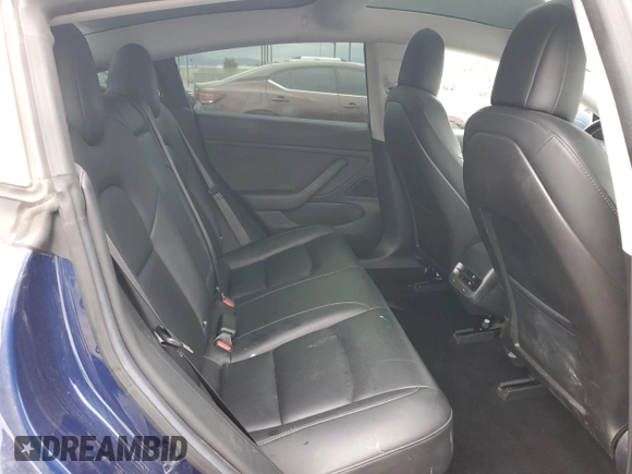 2018 Tesla Model 3 Long Range Battery with VIN 5YJ3E1EA3JF024835, listed as a Copart auction lot 53510345 with 197,560 mi miles and Salvage Title. Bid and sale history available at DreamBid. Image 11.