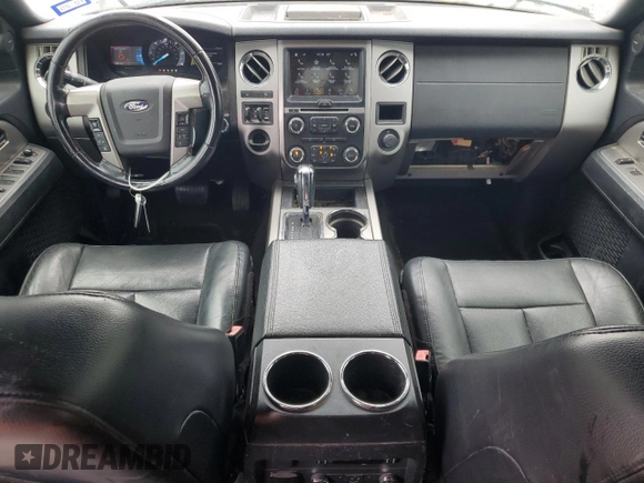 2017 Ford Expedition Limited with VIN 1FMJU1KT5HEA44446, listed as a Copart auction lot 55513055 with 130,912 mi miles and Salvage title. Bid and sale history available at DreamBid. Image 8.