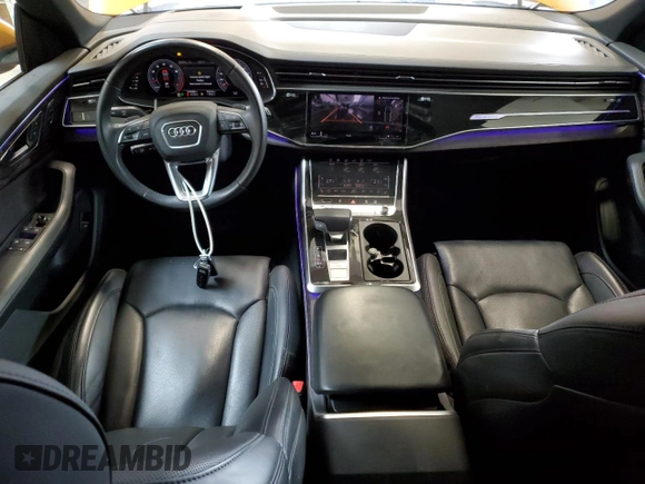 2019 Audi Q8 Prestige with VIN WA1FVAF12KD026669, listed as a Copart auction lot 59744465 with 174,540 mi miles and Salvage title. Bid and sale history available at DreamBid. Image 8.