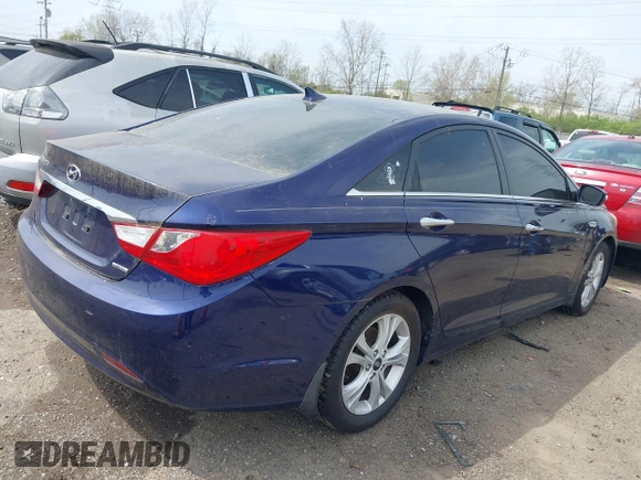 2011 Hyundai Sonata SE with VIN 5NPEC4AC6BH157681, listed as a IAAI auction lot 42035345 with 106,651 mi miles. Bid and sale history available at carsss.com. Image 4.