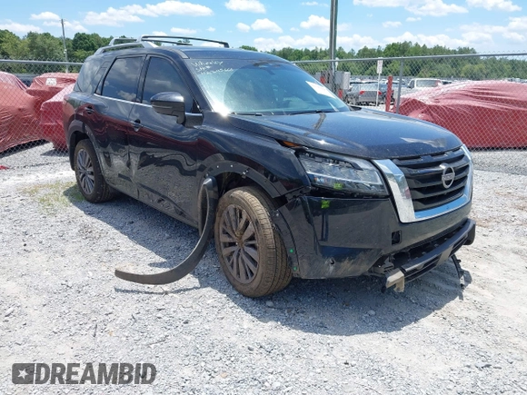 2023 Nissan Pathfinder SL with VIN 5N1DR3CD2PC212118, listed as a IAAI auction lot 42345666 with 78,023 mi miles and . Bid and sale history available at DreamBid. Image 1.