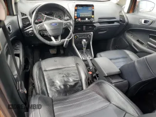 2018 Ford EcoSport Titanium z VIN MAJ6P1WL8JC202412, wystawiony jako Copart lot #55558265 z przebiegiem 122 137 mil mil oraz Szkoda całkowita • Salvage title. Historia ofert i sprzedaży dostępna na DreamBid. Obrazek 8.