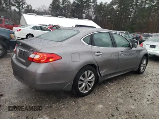2012 Infiniti M37 with VIN JN1BY1AR4CM393537, listed as a Copart auction lot 83388334 with 141,986 mi miles and Clean Title. Bid and sale history available at carsss.com. Image 3.