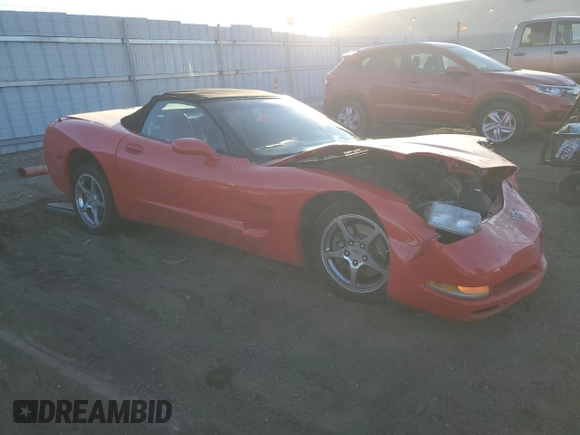 2003 Chevrolet Corvette with VIN 1G1YY32G635134258, listed as a Copart auction lot 44220075 with 111,659 mi miles and Salvage Title. Bid and sale history available at carsss.com. Image 4.