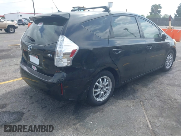 2012 Toyota Prius Two with VIN JTDZN3EU9C3055930, listed as a IAAI auction lot 42128337 with 157,139 mi miles and . Bid and sale history available at DreamBid. Image 4.