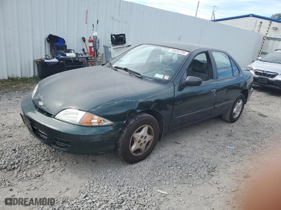 2002 Chevrolet Cavalier with VIN 1G1JC524427217627, listed as a Copart auction lot 73422724 with 167,522 mi miles and Salvage Title. Bid and sale history available at carsss.com. Image 1.