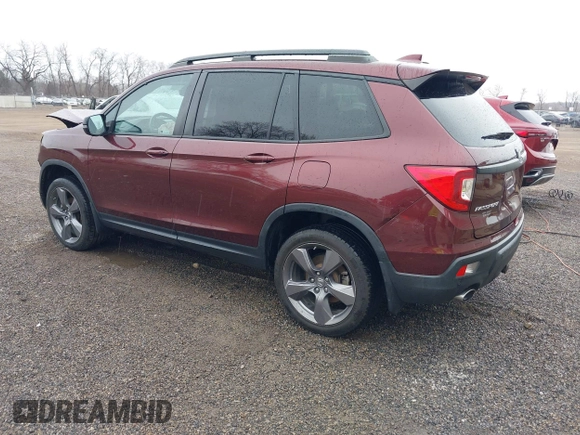 2019 Honda Passport Touring z VIN 5FNYF8H99KB005625, wystawiony jako IAAI lot #41905030 z przebiegiem 64 998 mil mil oraz . Historia ofert i sprzedaży dostępna na DreamBid. Obrazek 3.