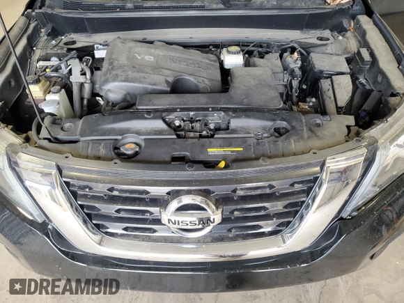 2017 Nissan Pathfinder SV z VIN 5N1DR2MM6HC690049, wystawiony jako Copart lot #53653685 z przebiegiem 115 689 mil mil oraz Czysty tytuł • Clean title. Historia ofert i sprzedaży dostępna na DreamBid. Obrazek 12.