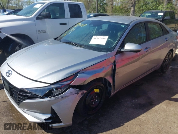 2023 Hyundai Elantra SEL with VIN 5NPLM4AG6PH091535, listed as a IAAI auction lot 41947089 with 28,577 mi miles and . Bid and sale history available at DreamBid. Image 6.