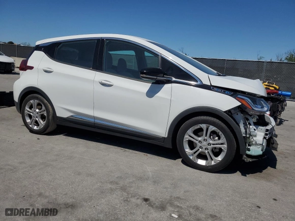 2020 Chevrolet Bolt EV LT with VIN 1G1FY6S02L4126417, listed as a Copart auction lot 48911805 with 38,499 mi miles and Salvage Title. Bid and sale history available at carsss.com. Image 4.