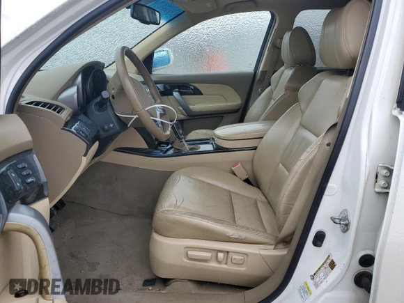 2009 Acura MDX Tech Pkg with VIN 2HNYD28679H530626, listed as a Copart auction lot 46211645 with 169,689 mi miles and Salvage Title. Bid and sale history available at carsss.com. Image 7.