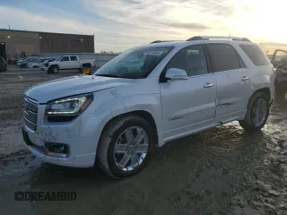 2016 GMC Acadia Denali z VIN 1GKKVTKD3GJ173578, wystawiony jako Copart lot #46124865 z przebiegiem 181 235 mil mil oraz Szkoda całkowita • Salvage title. Historia ofert i sprzedaży dostępna na DreamBid. Obrazek 1.