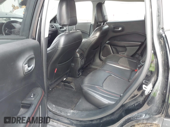2018 Jeep Compass Trailhawk with VIN 3C4NJDDB6JT442016, listed as a IAAI auction lot 41068443 with 114,579 mi miles and . Bid and sale history available at carsss.com. Image 8.