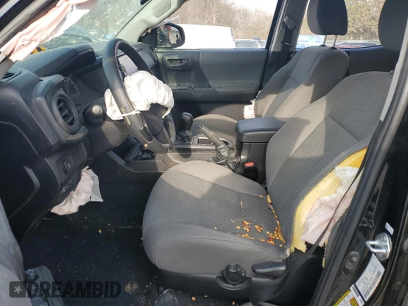 2023 Toyota Tacoma SR with VIN 3TMCZ5ANXPM607248, listed as a Copart auction lot 44156725 with 30,595 mi miles and Salvage title. Bid and sale history available at DreamBid. Image 7.