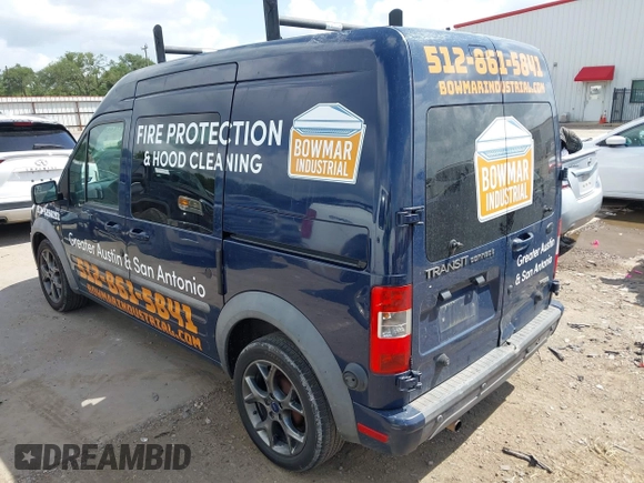 2011 Ford Transit Connect XLT with VIN NM0KS9BN8BT047873, listed as a IAAI auction lot 42446399 with 159,567 mi miles and . Bid and sale history available at DreamBid. Image 3.