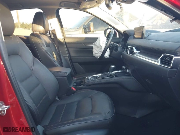 2022 Mazda CX-5 2.5 S Premium Package with VIN JM3KFBDM6N0638428, listed as a IAAI auction lot 41112552 with NaN miles. Bid and sale history available at carsss.com. Image 5.