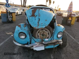 1968 Volkswagen Beetle with VIN 118017996, listed as a Copart auction lot 76961714 with 31,631 mi miles and Clean Title. Bid and sale history available at DreamBid. Image 5.