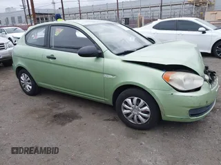 2008 Hyundai Accent GS with VIN KMHCM36C48U073067, listed as a IAAI auction lot 42055217 with 173,949 mi miles. Bid and sale history available at carsss.com. Image 1.