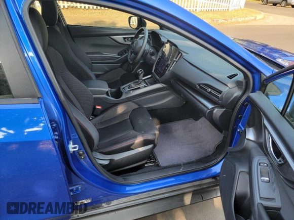 2023 Subaru WRX Premium with VIN JF1VBAH61P8802119, listed as a Copart auction lot 49538505 with 197 mi miles and Salvage title. Bid and sale history available at DreamBid. Image 5.