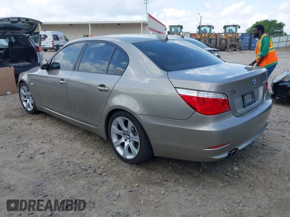 2010 BMW 5 Series 535i with VIN WBANW1C55AC167677, listed as a IAAI auction lot 41950148 with 134,499 mi miles and . Bid and sale history available at carsss.com. Image 3.