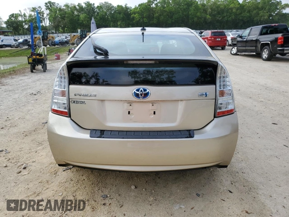 2011 Toyota Prius I with VIN JTDKN3DU1B1397479, listed as a Copart auction lot 51292945 with 211,206 mi miles and Salvage Title. Bid and sale history available at carsss.com. Image 6.
