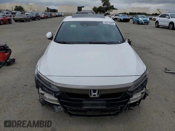 2020 Honda Accord Sport with VIN 1HGCV2F38LA022064, listed as a Copart auction lot 48915525 with 92,432 mi miles and Salvage title. Bid and sale history available at DreamBid. Image 5.