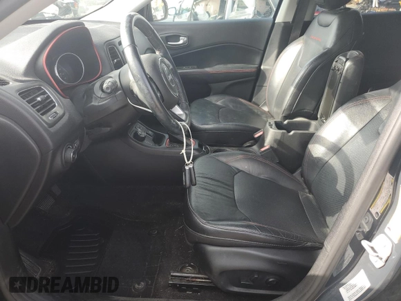 2017 Jeep Compass Trailhawk с VIN 3C4NJDDBXHT689405, выставлен на аукционе Copart как лот 56324395 с пробегом 115 664 миль миль и Списание • Salvage title. История ставок и продаж доступна на DreamBid. Изображение 7.