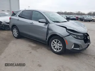 2024 Chevrolet Equinox LT z VIN 3GNAXKEG8RL367091, wystawiony jako IAAI lot #42068050 z przebiegiem 16 883 mil mil oraz . Historia ofert i sprzedaży dostępna na DreamBid. Obrazek 1.