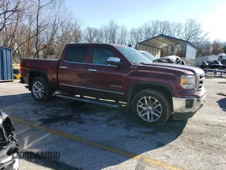 2015 GMC Sierra 1500 SLT with VIN 3GTU2VEJ6FG395459, listed as a Copart auction lot 86846624 with 177,064 mi miles and Salvage Title. Bid and sale history available at DreamBid. Image 4.