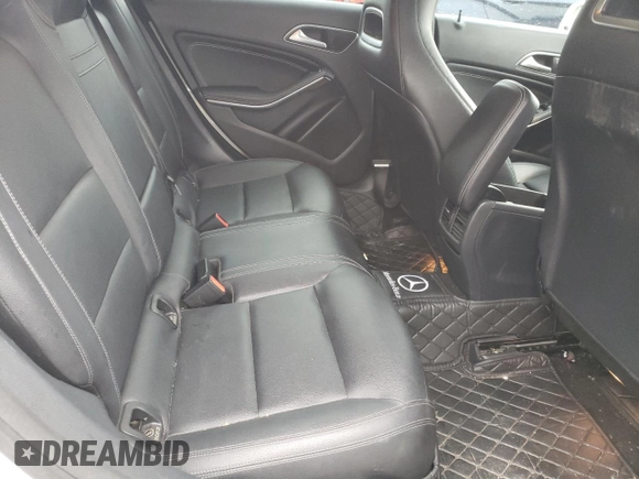 2017 Mercedes-Benz CLA 250 with VIN WDDSJ4GB0HN492621, listed as a Copart auction lot 45996715 with 110,630 mi miles and Salvage Title. Bid and sale history available at DreamBid. Image 10.