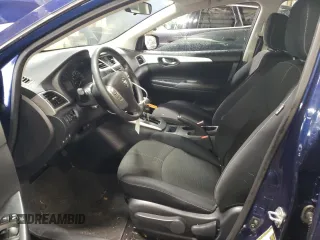 2017 Nissan Sentra SV with VIN 3N1AB7AP3HY274171, listed as a Copart auction lot 51244035 with 43,427 mi miles and Salvage Title. Bid and sale history available at carsss.com. Image 7.