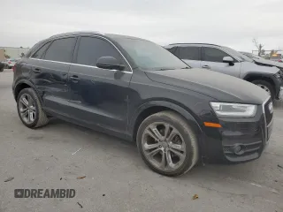 2015 Audi Q3 Prestige with VIN WA1FFCFS2FR001183, listed as a Copart auction lot 83607164 with 80,430 mi miles and Salvage title. Bid and sale history available at DreamBid. Image 4.