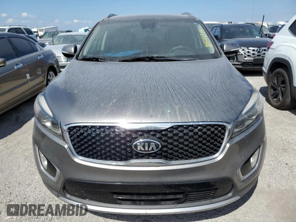 2017 Kia Sorento EX V6 with VIN 5XYPH4A56HG235968, listed as a Copart auction lot 42816975 with 0 mi miles and Salvage Title. Bid and sale history available at carsss.com. Image 5.