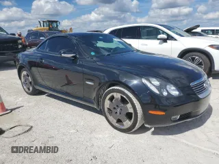 2005 Lexus SC 430 with VIN JTHFN48Y350061412, listed as a Copart auction lot 77746784 with 33,778 mi miles and Non Repairable. Bid and sale history available at DreamBid. Image 4.