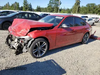 2012 BMW 3 Series 335i with VIN WBA3A9C52CFX59740, listed as a Copart auction lot 58286955 with 66,665 mi miles and Salvage title. Bid and sale history available at DreamBid. Image 1.