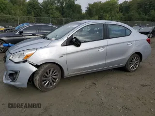 2019 Mitsubishi Mirage G4 SE with VIN ML32F4FJ1KHF16893, listed as a Copart auction lot 74365864 with 76,535 mi miles and Salvage Title. Bid and sale history available at carsss.com. Image 1.