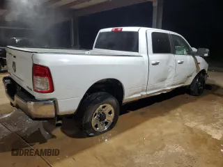 2019 Ram 2500 Big Horn with VIN 3C6UR5DJ6KG684520, listed as a Copart auction lot 87304884 with 0 mi miles and Salvage Title. Bid and sale history available at carsss.com. Image 3.