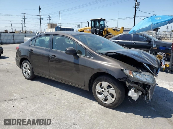 2013 Honda Civic LX z VIN 2HGFB2F55DH510379, wystawiony jako Copart lot #59229355 z przebiegiem 125 482 mil mil oraz Czysty tytuł • Clean title. Historia ofert i sprzedaży dostępna na DreamBid. Obrazek 4.
