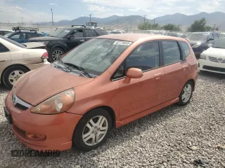 2007 Honda Fit Sport with VIN JHMGD38667S020893, listed as a Copart auction lot 62779845 with 261,807 mi miles and Clean title. Bid and sale history available at DreamBid. Image 1.