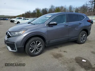 2021 Honda CR-V EX-L with VIN 7FARW2H81ME001360, listed as a Copart auction lot 48779075 with 29,758 mi miles and Salvage title. Bid and sale history available at DreamBid. Image 1.