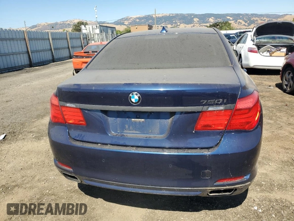 2009 BMW 7 Series 750i z VIN WBAKA83509CY35388, wystawiony jako Copart lot #63561984 z przebiegiem 166 068 mil mil oraz Szkoda całkowita • Salvage title. Historia ofert i sprzedaży dostępna na DreamBid. Obrazek 6.