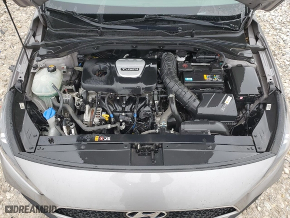 2020 Hyundai Elantra GT N Line with VIN KMHH55LC2LU146254, listed as a Copart auction lot 59565704 with 47,049 mi miles and Non Repairable. Bid and sale history available at carsss.com. Image 11.