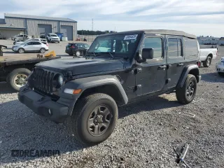 2023 Jeep Wrangler Sport with VIN 1C4HJXDN7PW530536, listed as a Copart auction lot 69664634 with 16,816 mi miles and Salvage Title. Bid and sale history available at DreamBid. Image 1.