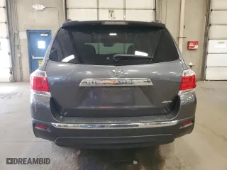 2011 Toyota Highlander with VIN 5TDBK3EH5BS046930, listed as a Copart auction lot 49310455 with 179,435 mi miles and Salvage Title. Bid and sale history available at carsss.com. Image 6.
