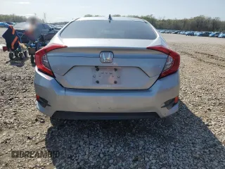 2018 Honda Civic EX with VIN 19XFC2F76JE035832, listed as a Copart auction lot 51020685 with Not Provided miles and Salvage Title. Bid and sale history available at DreamBid. Image 6.